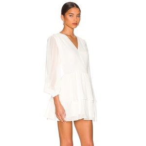 Revolve Bardot, Mala mini dress in orchid white - small